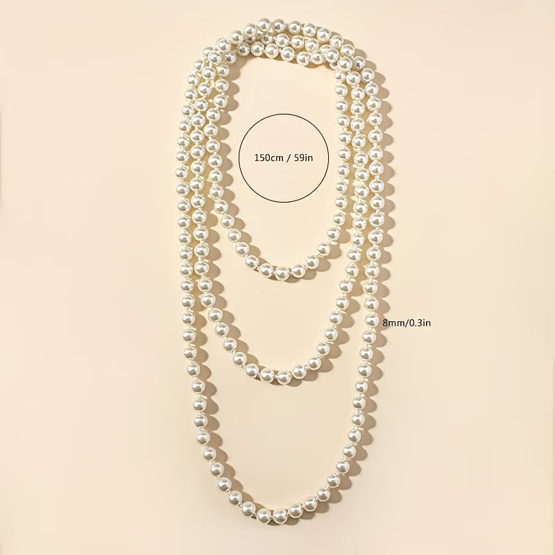 CELESTINE | COLLANA DOPPIA DI PERLE SENZA TEMPO