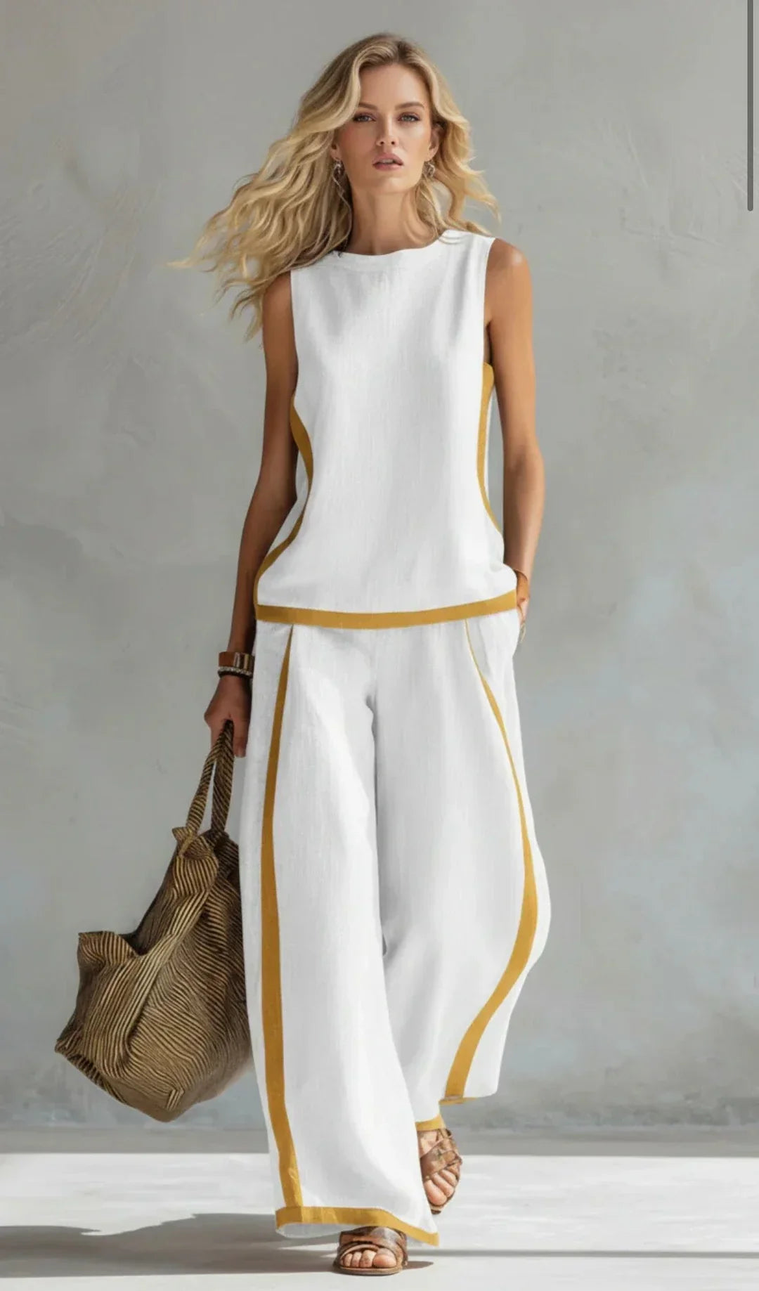 LEILA | COMPLETO ELEGANTE A DUE PEZZI
