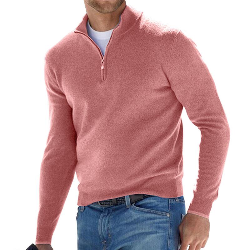 THOMAS | MAGLIA ELEGANTE CON ZIP DA UOMO