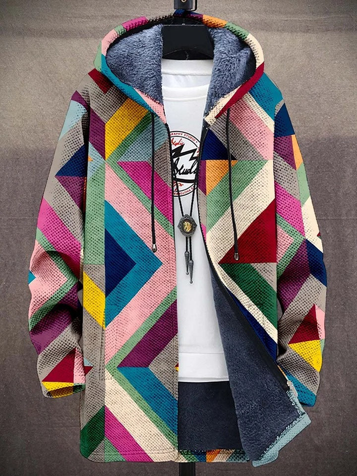 LOTTE | CARDIGAN CON CAPPUCCIO ISPIRATO ALL'ARTE