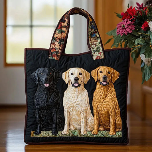 CHLOE | BORSA ARTIGIANALE CON TRE LABRADOR