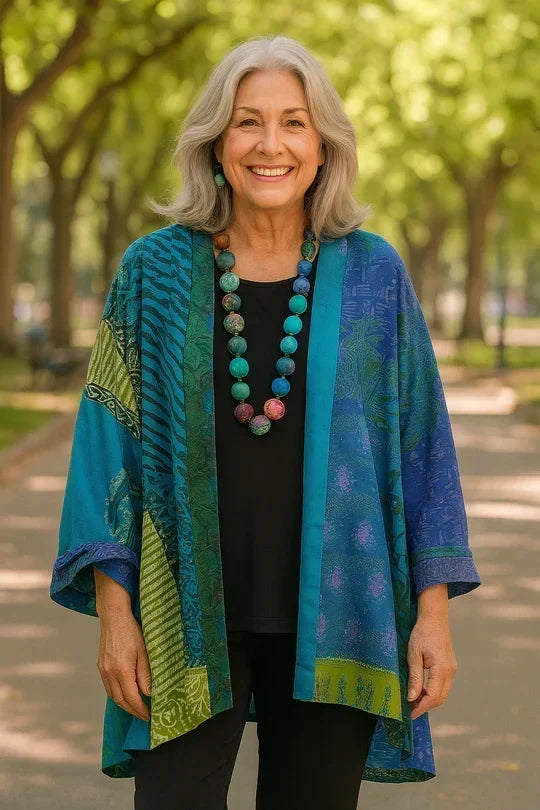 HERMIONE | CARDIGAN DRAPPIZZATO ELEGANTE