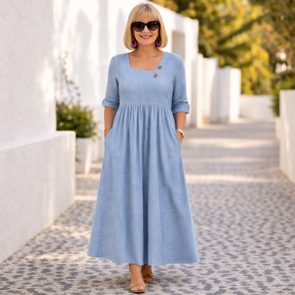CLEOMARIE | ABITO MIDI ELEGANTE
