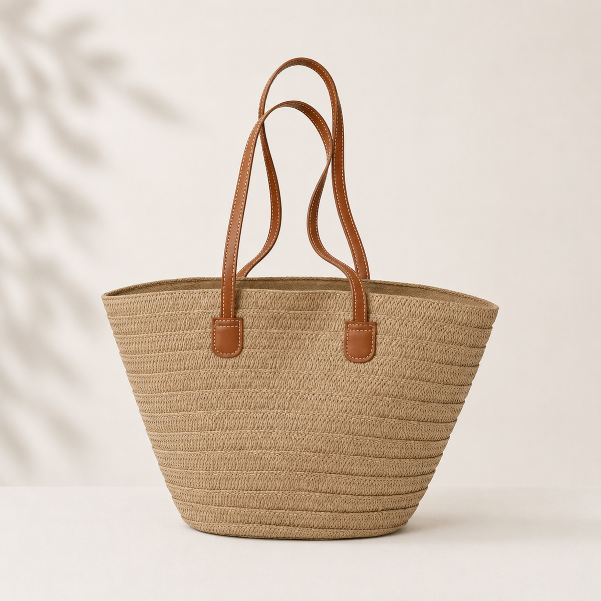 THE ESTELLE | BORSA DA MERCATO CLASSICA INTRECCIATA A MANO