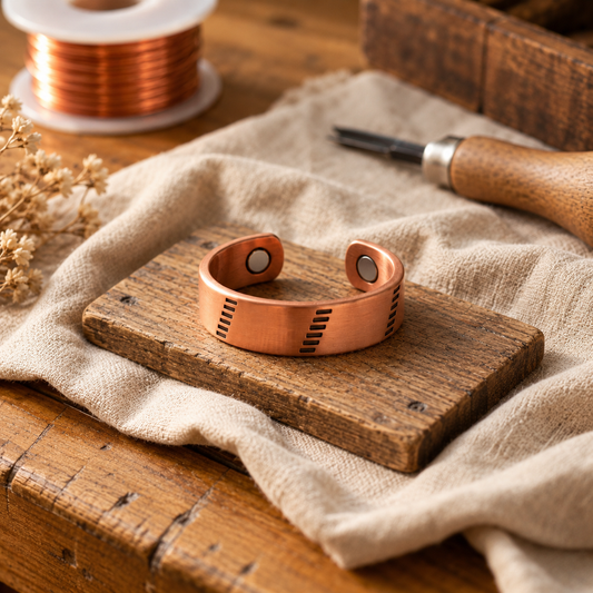 LOTTIE | ANELLO CON TACCA IN RAME
