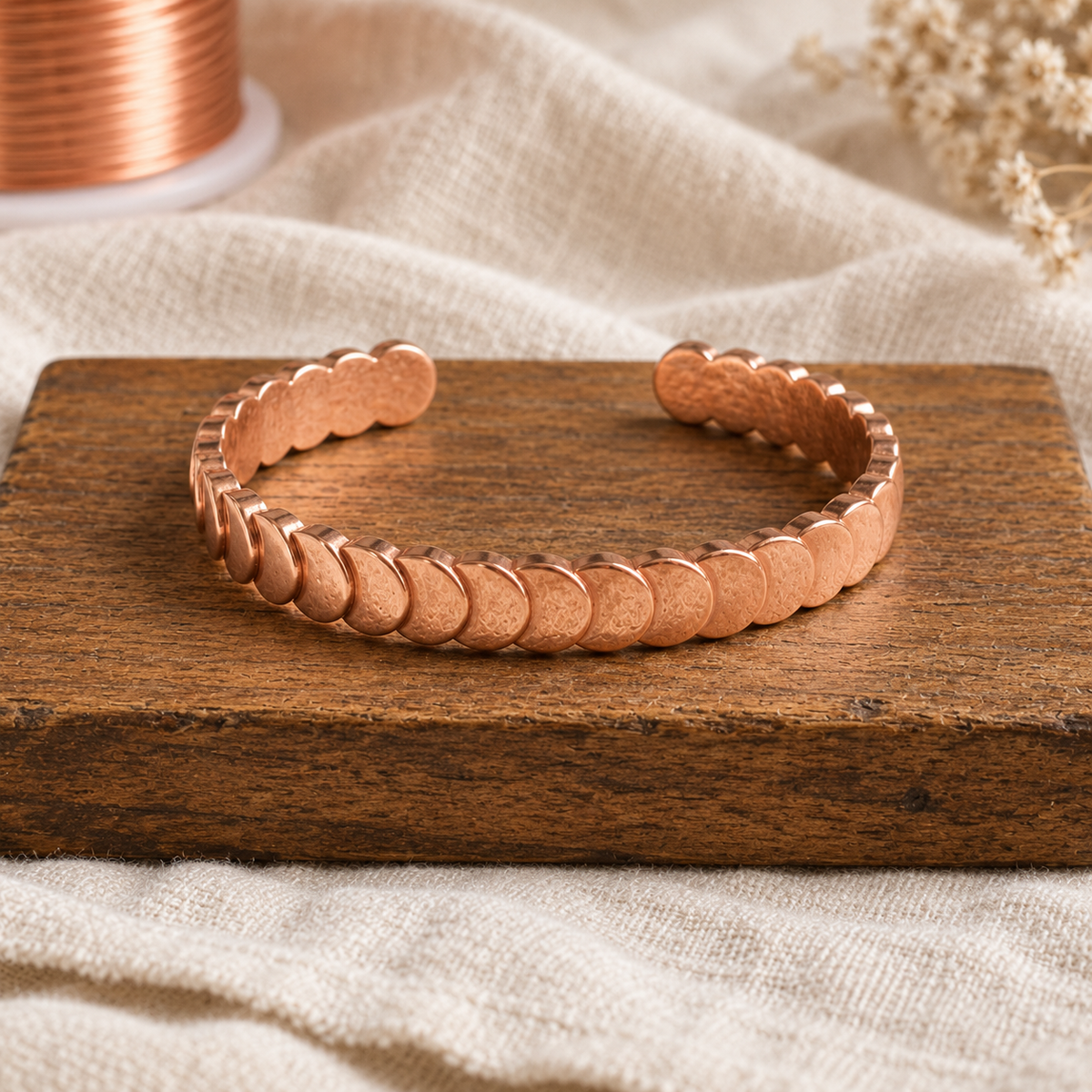 AMELIA | BRACCIALE IN RAME SIENNA