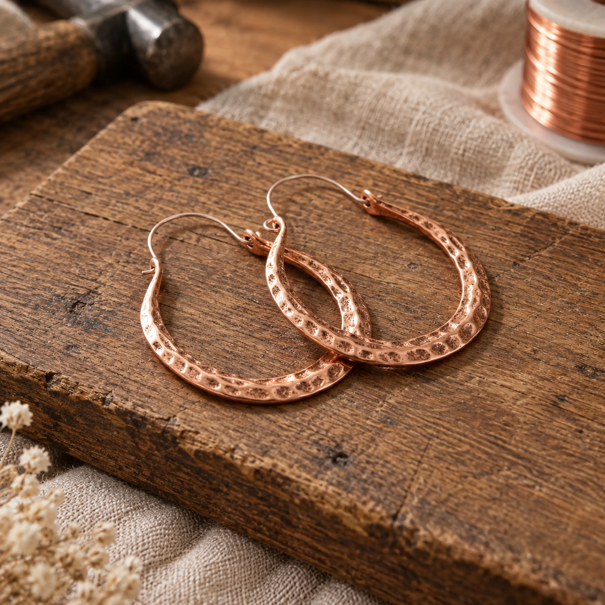 CHLOE | ORECCHINI EMBER COPPER