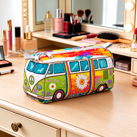DAISYVAN | BEAUTY CASE CAMPER FIORI ARCOBALENO