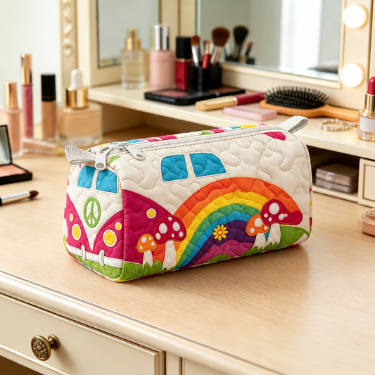 RAINSHROOM | BEAUTY CASE CAMPER FUNGHI ARCOBALENO