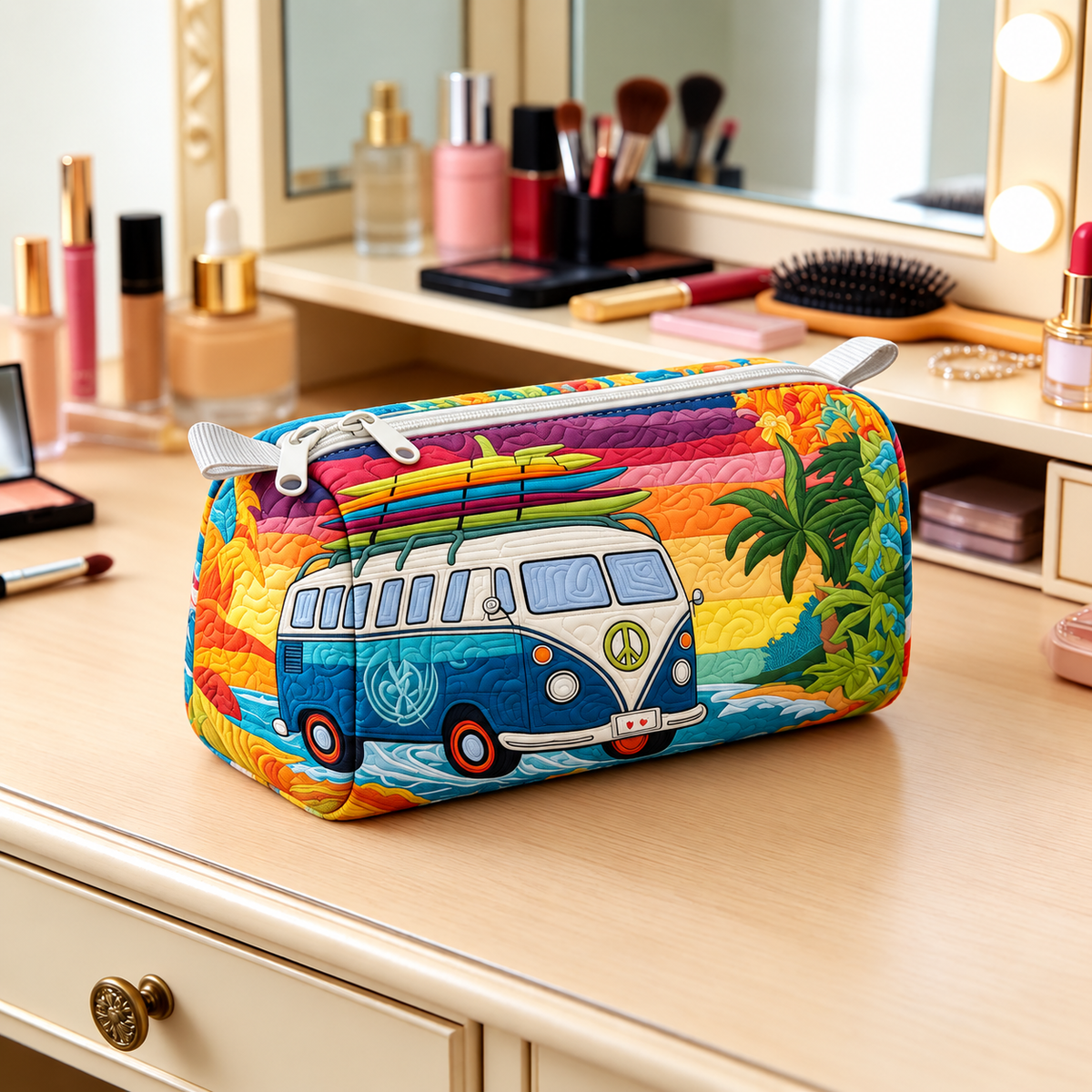 COASTROVER | POCHETTE TROPICAL SURF CAMPER
