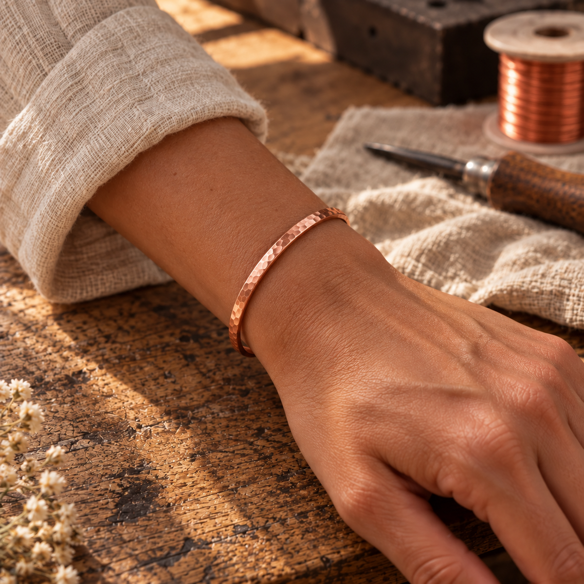OLIVIA | BRACCIALE IN RAME EVERLY