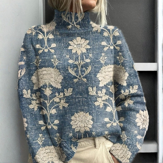 IMOGEN | MAGLIONE A COLLO ALTO COSY