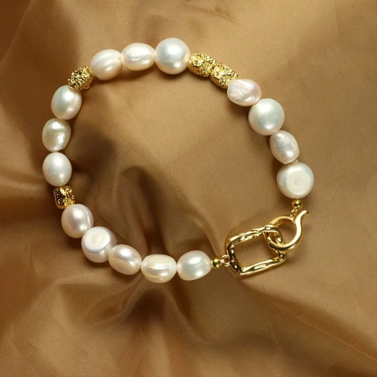 ISADORA | BRACCIALETTO ELEGANTE CON PERLE BAROCCHE