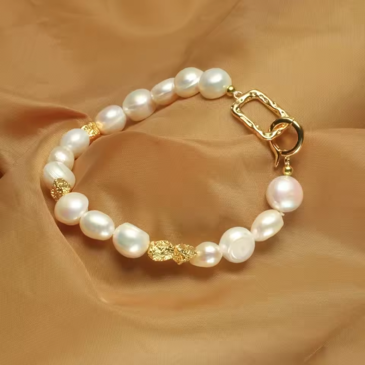 ISADORA | BRACCIALETTO ELEGANTE CON PERLE BAROCCHE