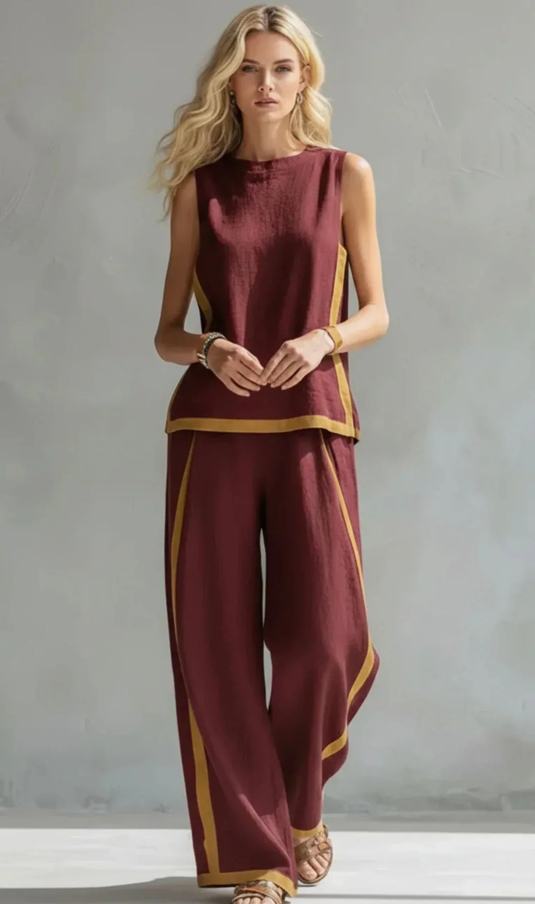LEILA | COMPLETO ELEGANTE A DUE PEZZI