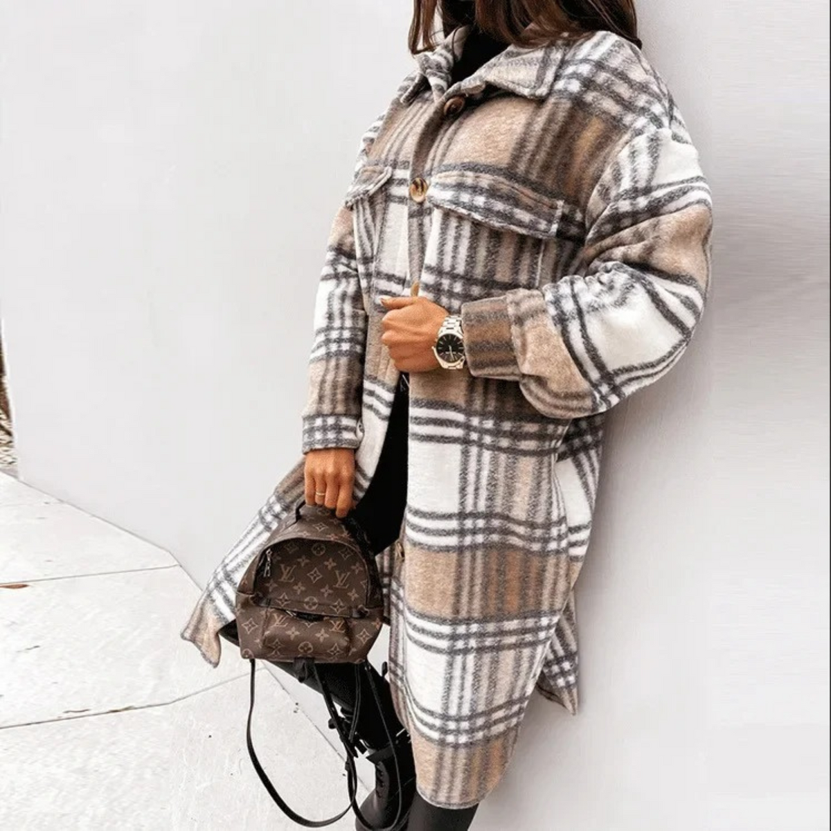 MERRIVALE | CAPPOTTO A QUADRI EVERYDAY