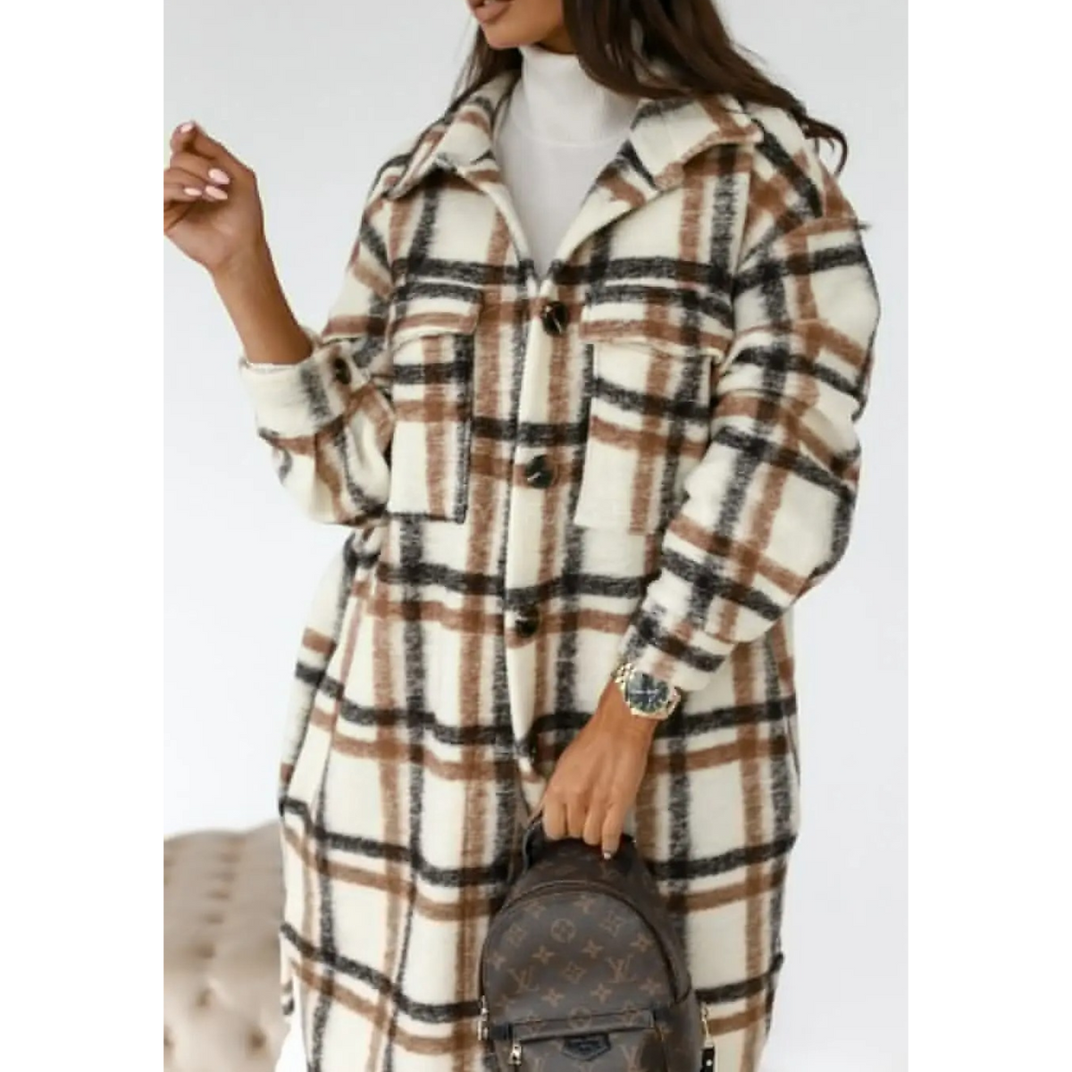 MERRIVALE | CAPPOTTO A QUADRI EVERYDAY
