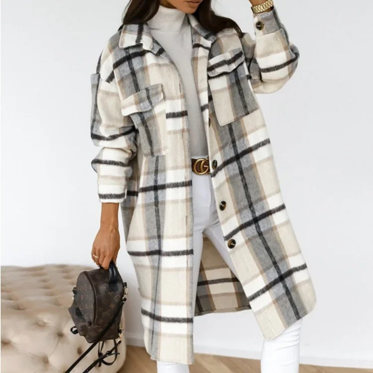MERRIVALE | CAPPOTTO A QUADRI EVERYDAY