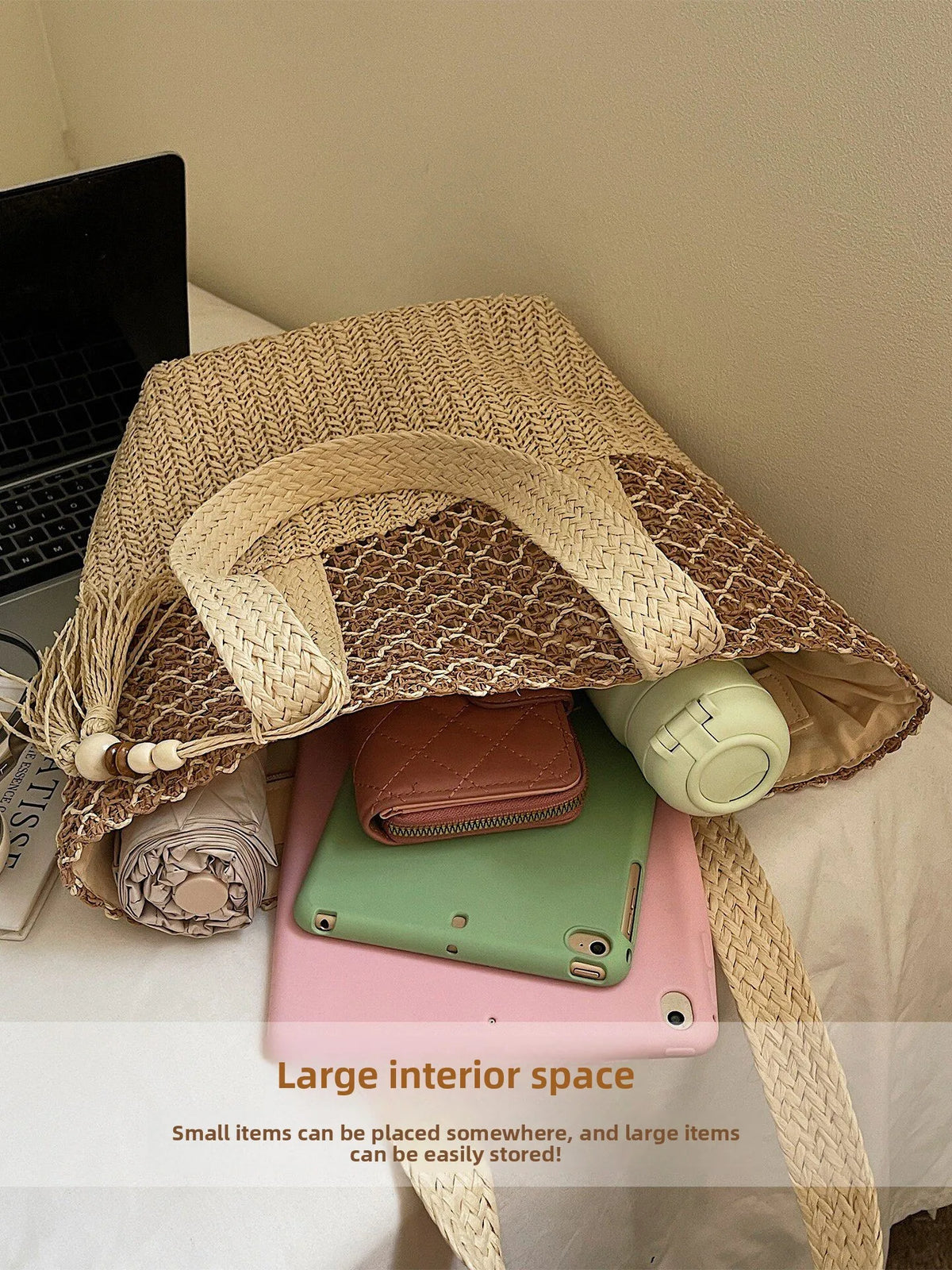 STACY | BORSA A SPALLA BOHO CON NAPPINE
