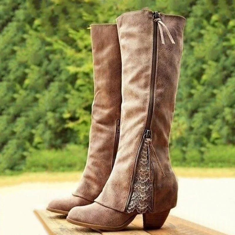 EVIE | STIVALI WESTERN IN PIZZO FEMMINILI