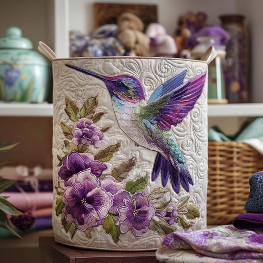 EVIE | CESTA PER BIANCHERIA HUMMINGBIRD IN BLOOM