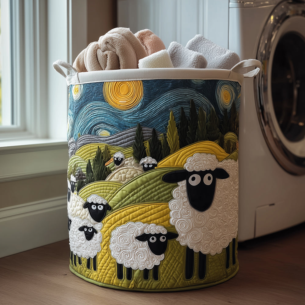 MATILDA | CESTA PER BIANCHERIA LAMB MEADOW