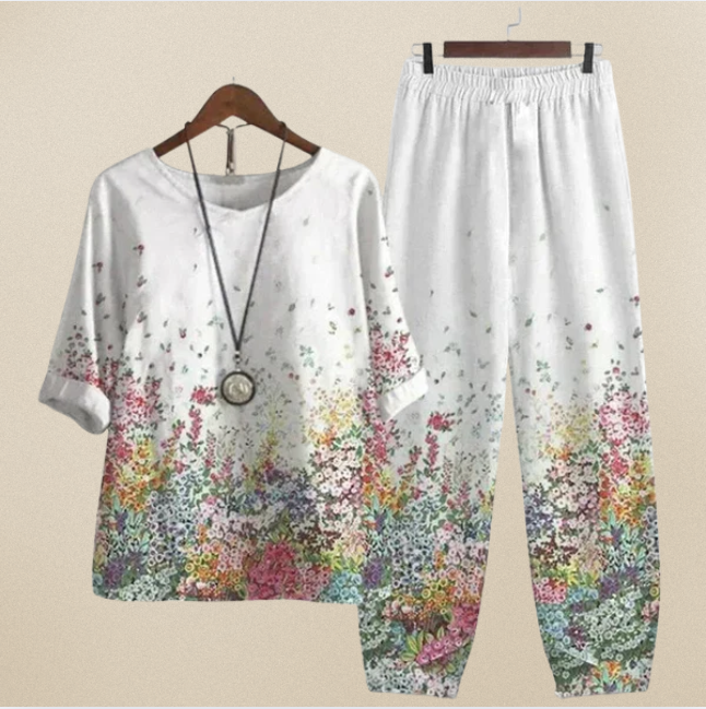 GWENDOLYN | COMPLETO CAMICIA E PANTALONE COMFORTABLE CHIC