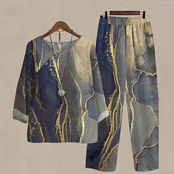 GWENDOLYN | COMPLETO CAMICIA E PANTALONE COMFORTABLE CHIC