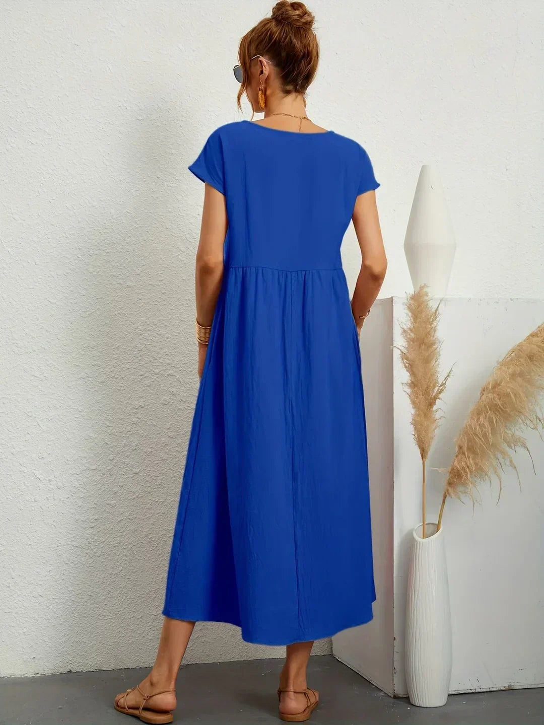 MAXINE | ABITO MIDI FLUIDO ELEGANTE E SENZA TEMPO