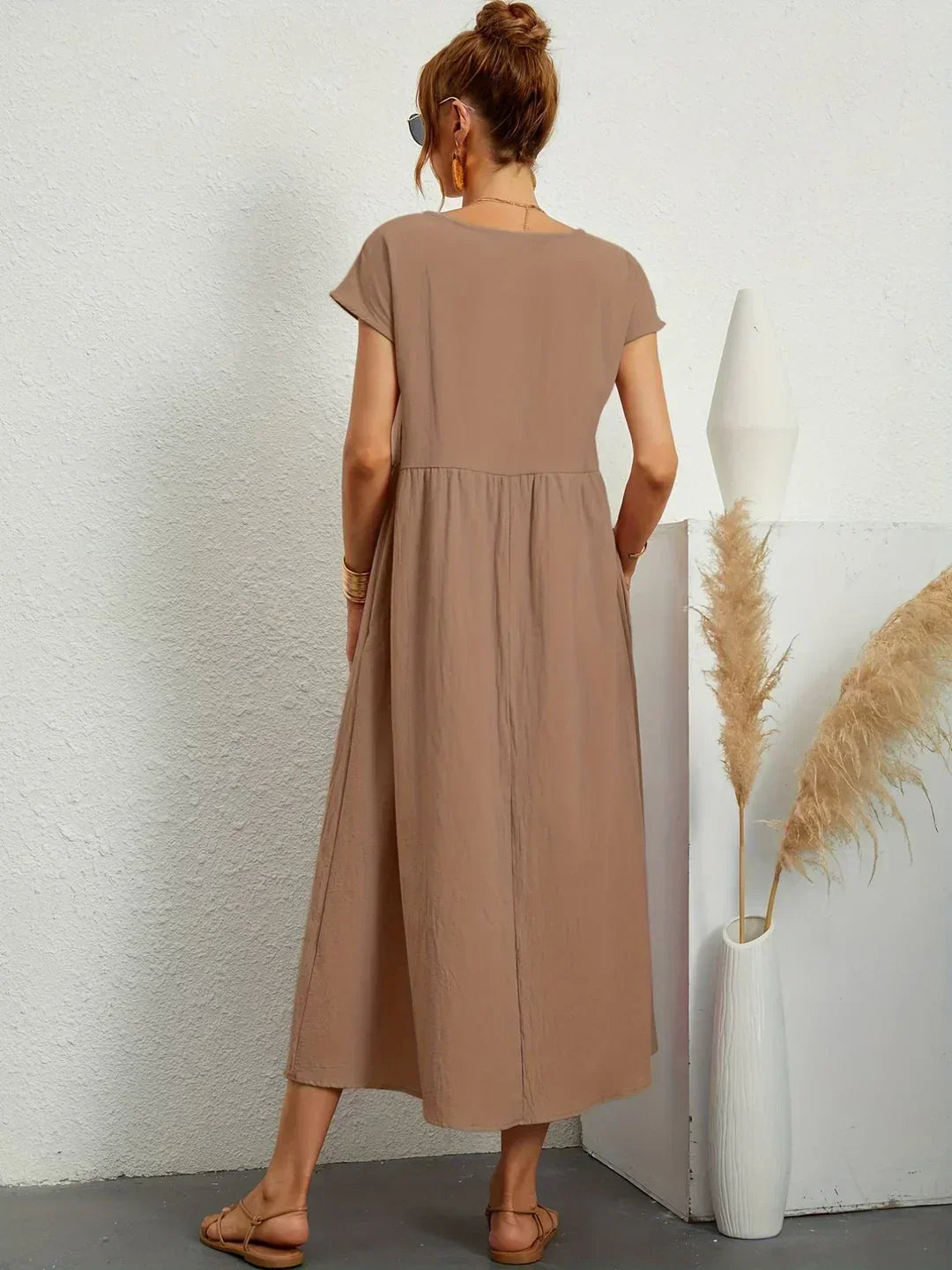 MAXINE | ABITO MIDI FLUIDO ELEGANTE E SENZA TEMPO
