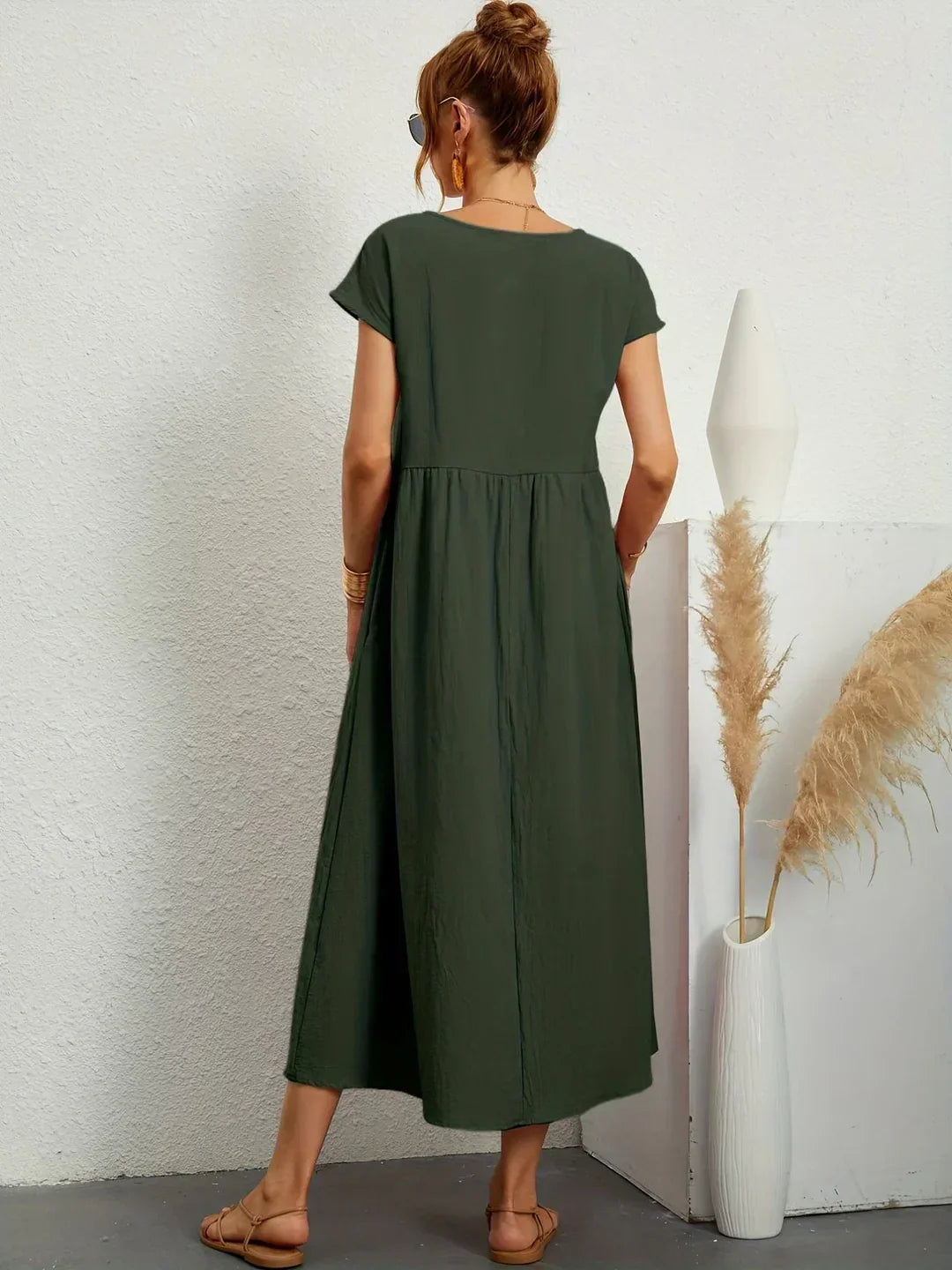 MAXINE | ABITO MIDI FLUIDO ELEGANTE E SENZA TEMPO