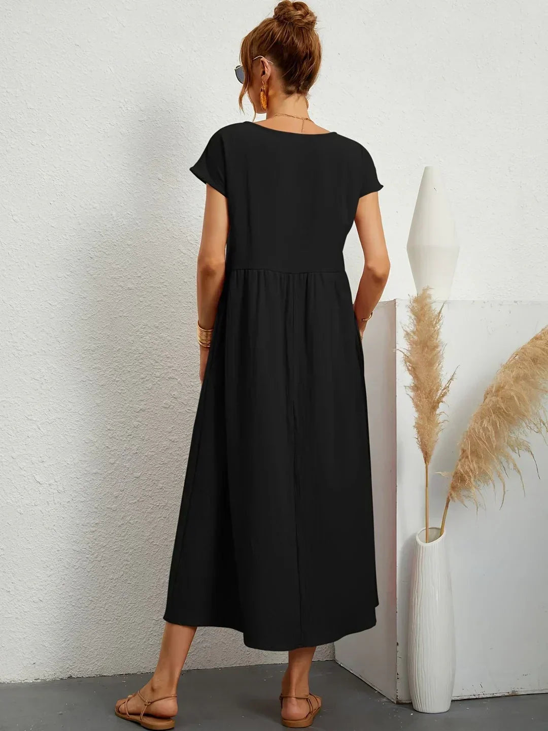 MAXINE | ABITO MIDI FLUIDO ELEGANTE E SENZA TEMPO