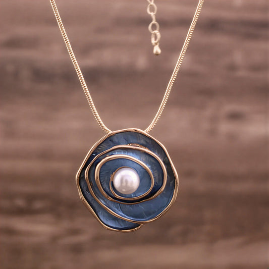 AZUREA | COLLANA DI PERLE BLUE ELEGANCE