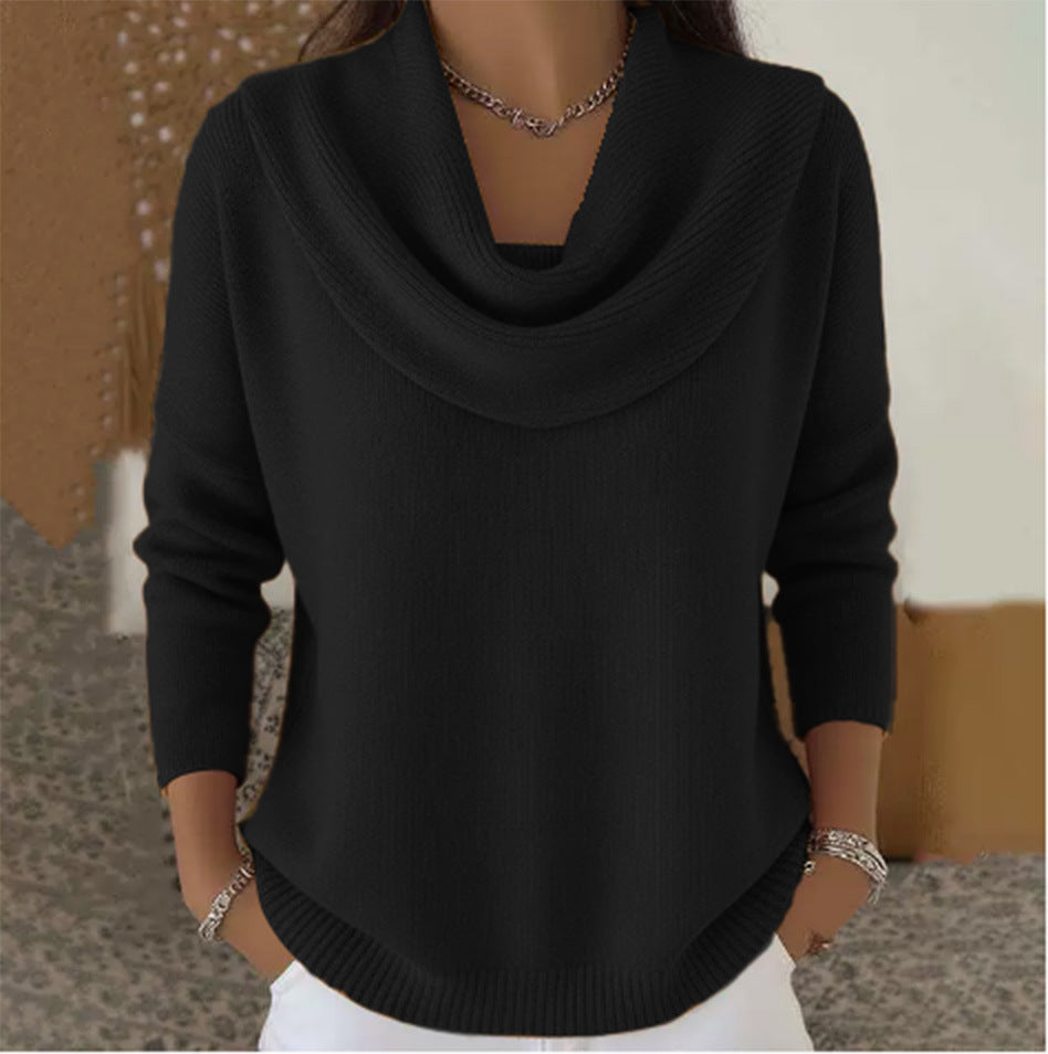 JULIETTE | MAGLIONE CON COLLO AD ANELLO
