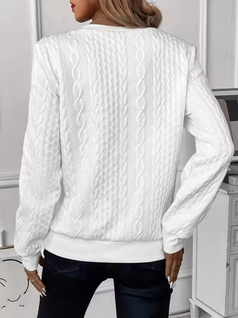 ALICE | MAGLIA ELEGANTE CON ZIP A UN QUARTO
