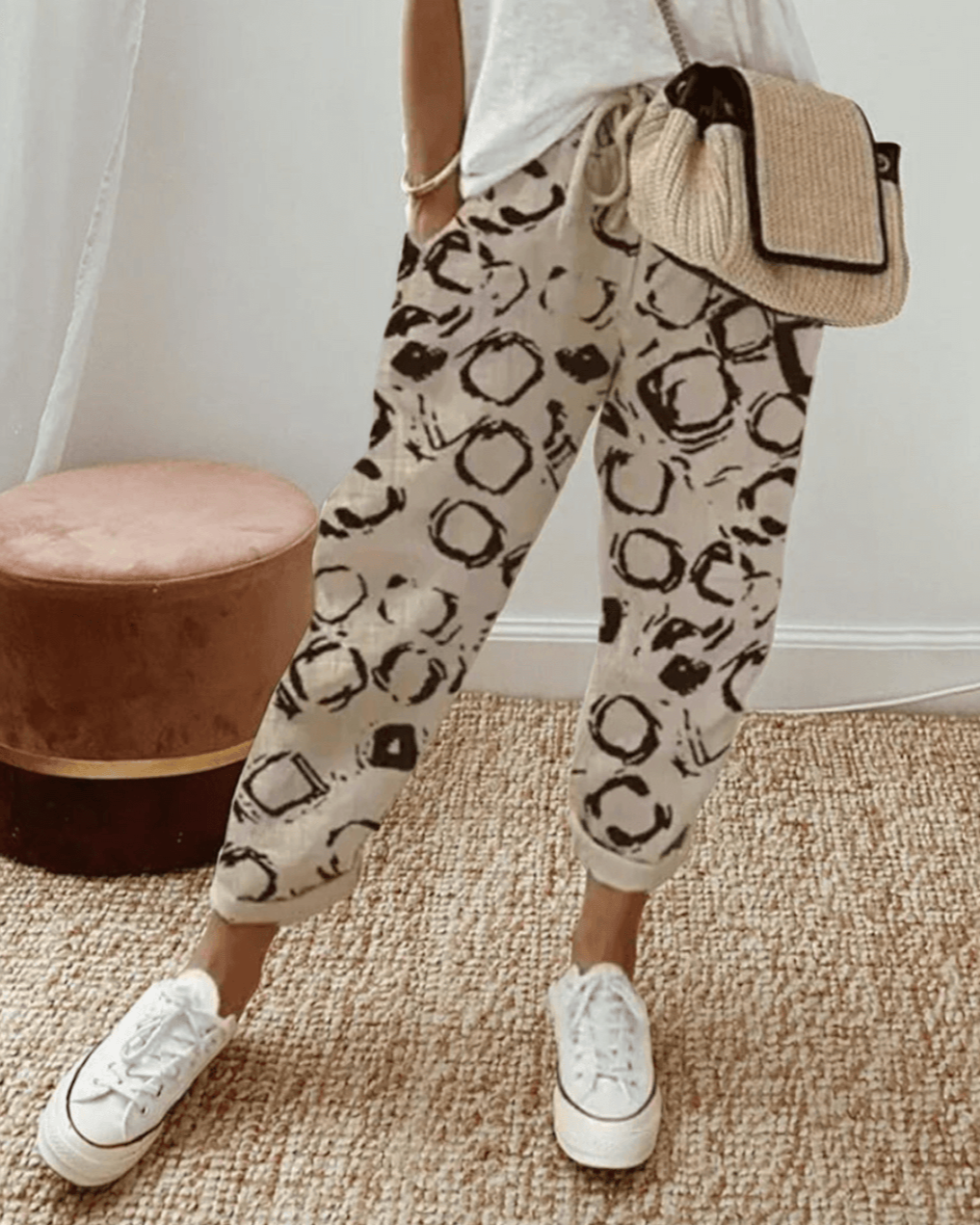 ALISON | PANTALONI CASUAL A FANTASIA