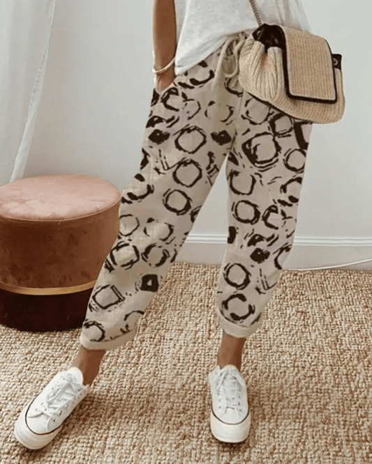 ALISON | PANTALONI CASUAL A FANTASIA