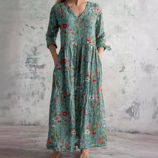 OLIVIA | VESTITO ESTIVO A FIORI