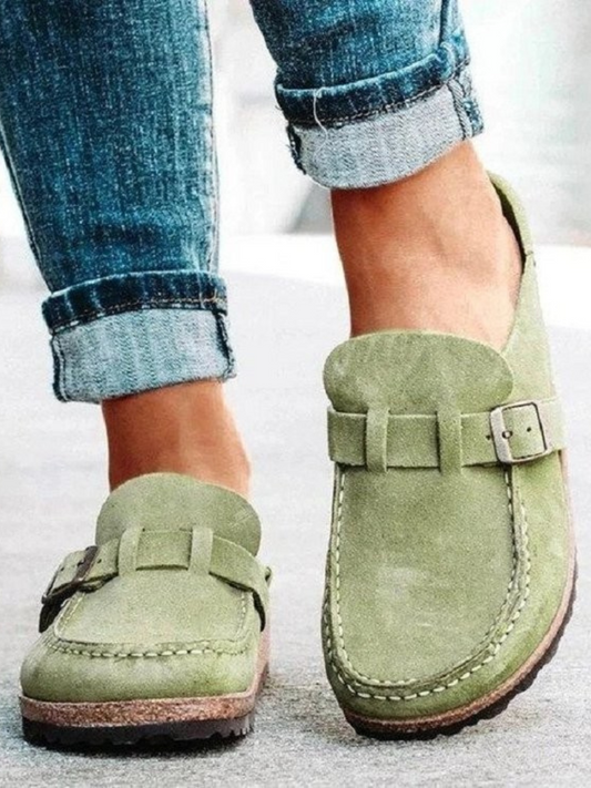CHARLOTTE | ZOCCOLI COMFORT CON FIBBIA