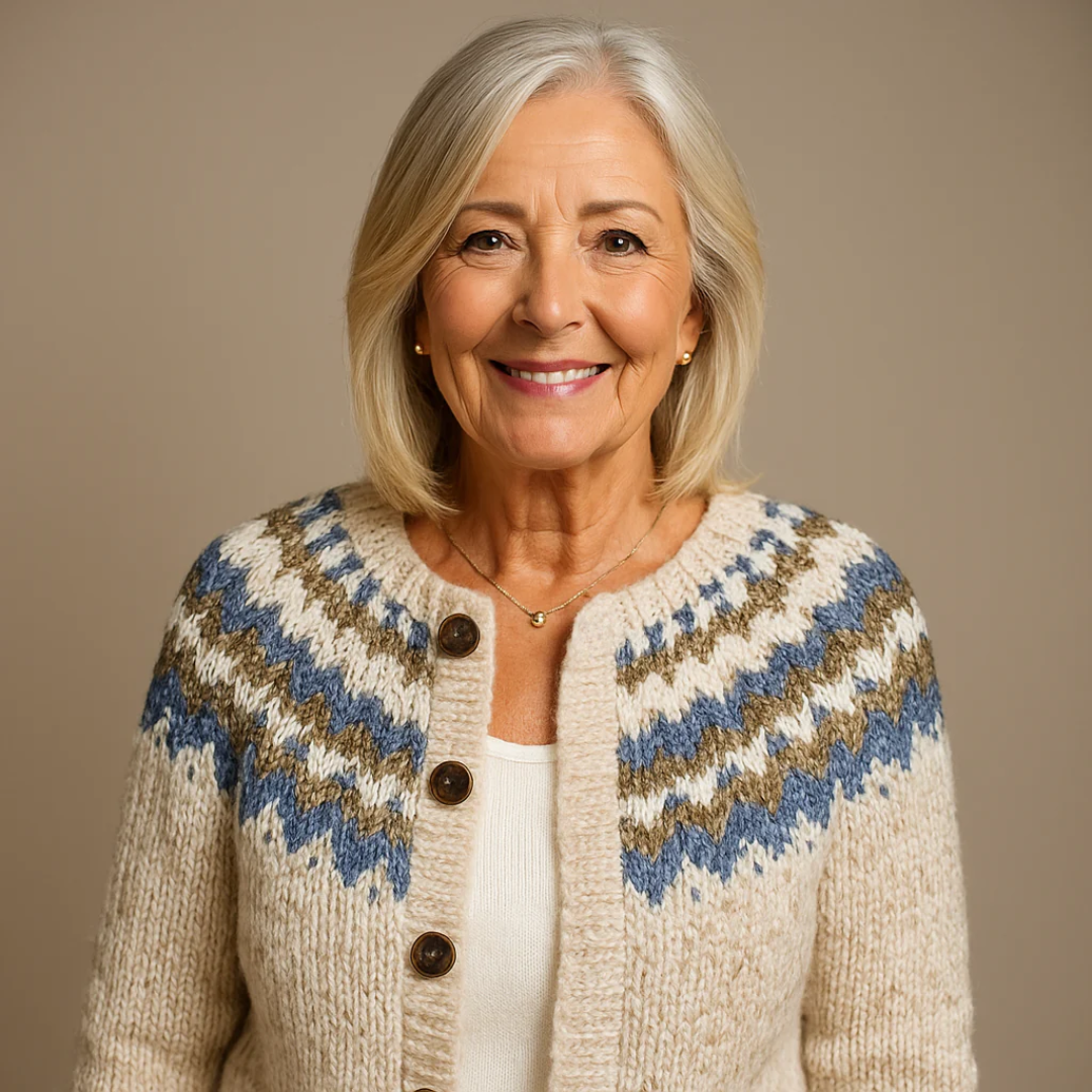 NORA | CARDIGAN ISLANDESE CLASSICO