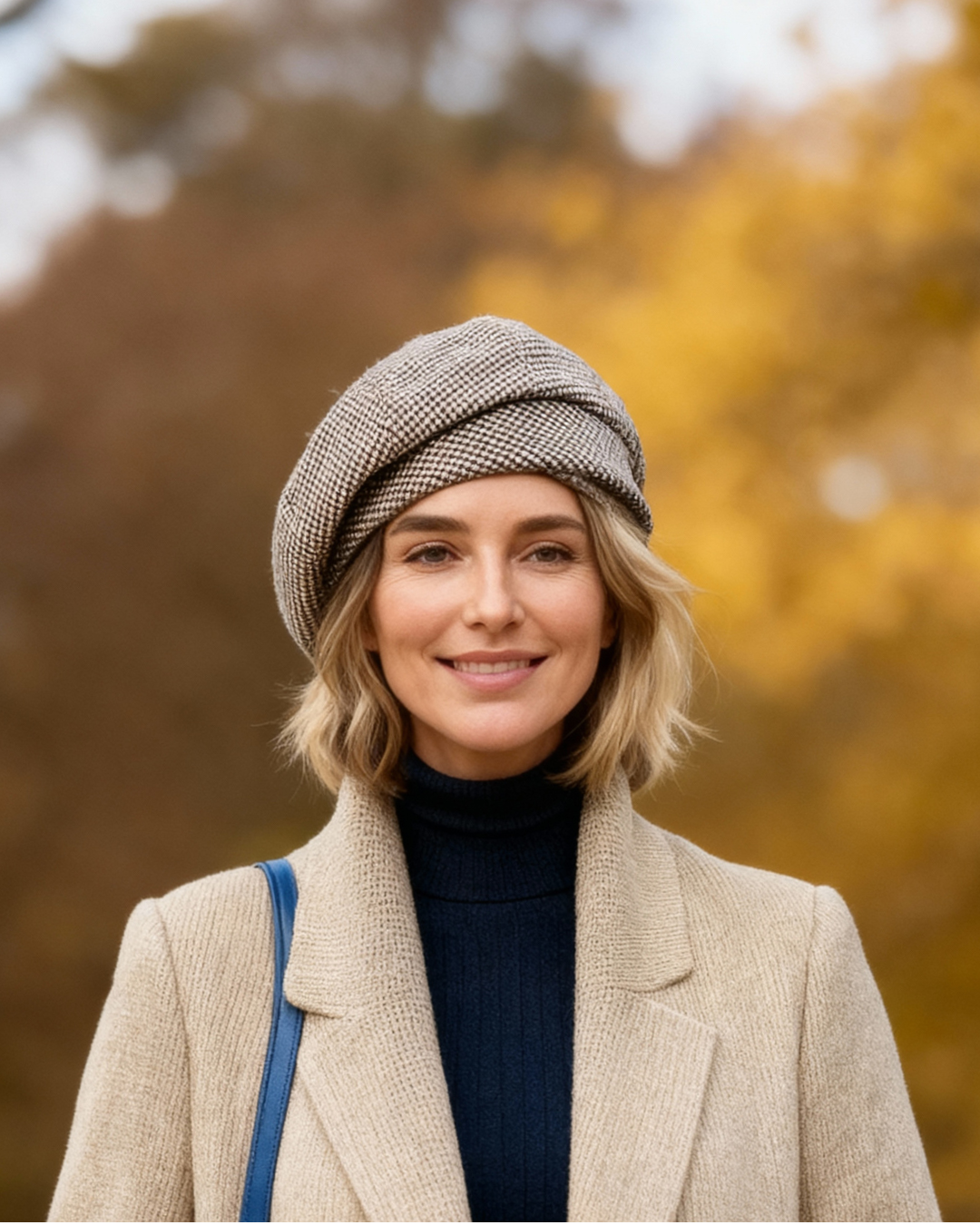 ROSAMILLE | BERRETTO IN TWEED ELEGANTE