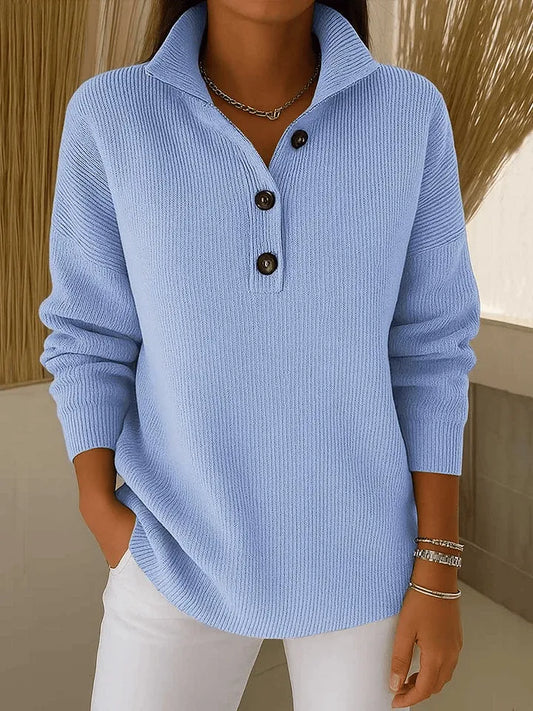 FIRENZE | MAGLIONE POLO CON SCOLLO A V