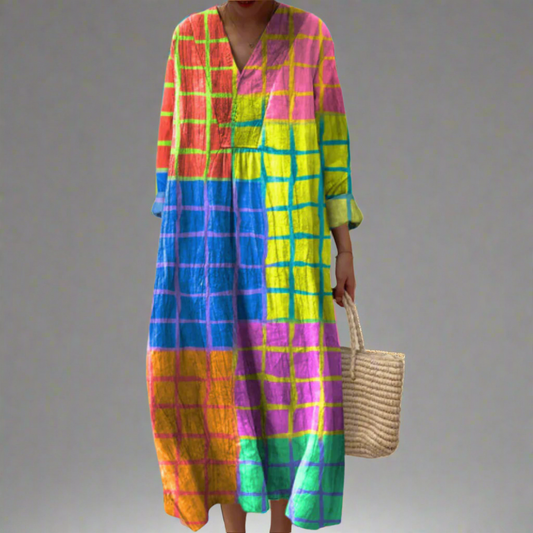 IMOGEN | ABITO GEOMETRICO ELEGANTE