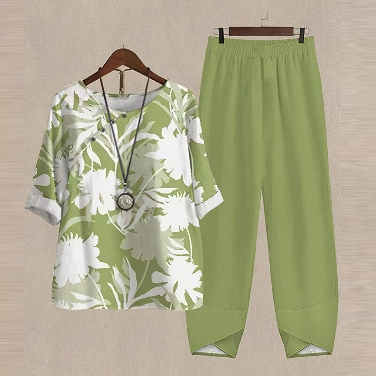 GWENDOLYN | COMPLETO CAMICIA E PANTALONE COMFORTABLE CHIC