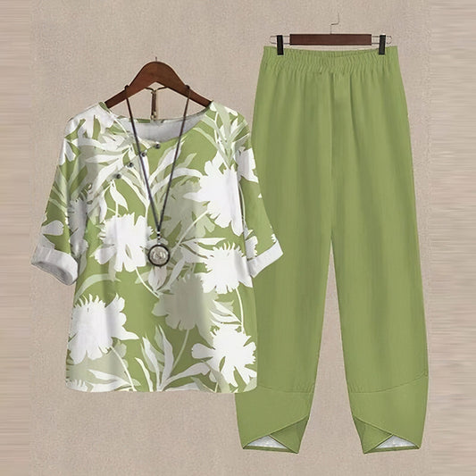 GWENDOLYN | COMPLETO CAMICIA E PANTALONE COMFORTABLE CHIC