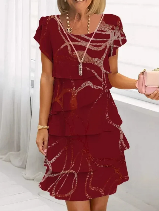 ANGELA | ABITO ELEGANT COMFORT CON VOLANT