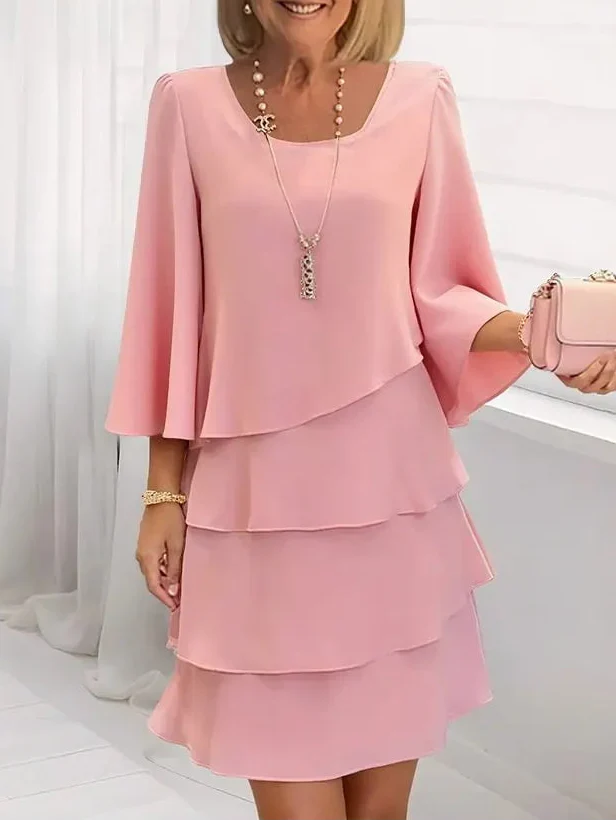 CATHERINE | ABITO CON VOLANT ELEGANT COMFORT