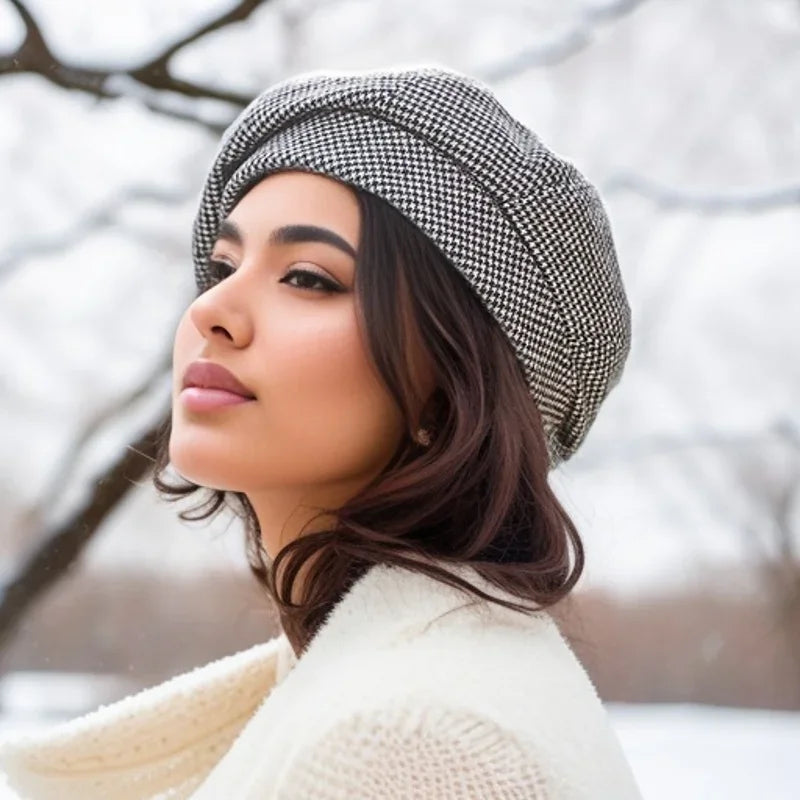 ROSAMILLE | BERRETTO IN TWEED ELEGANTE