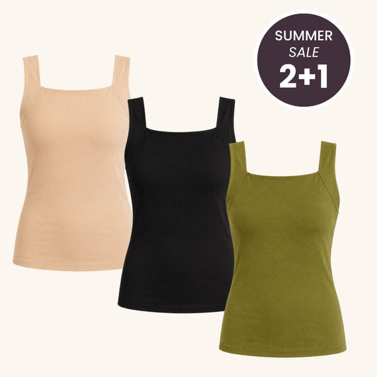 MARIANNE | CANOTTA MODELLANTE CON REGGISENO INTEGRATO