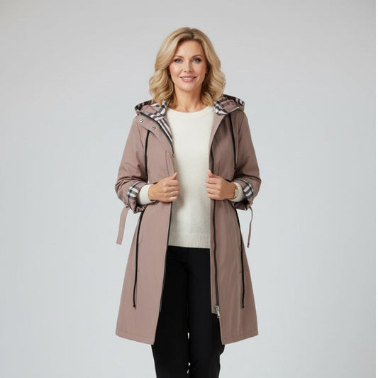 ISLA | CAPPOTTO CON ZIP IMPERMEABILE E ANTIVENTO